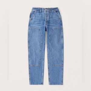 Abercrombie & Fitch The Dad High Rise Curve Love Jean